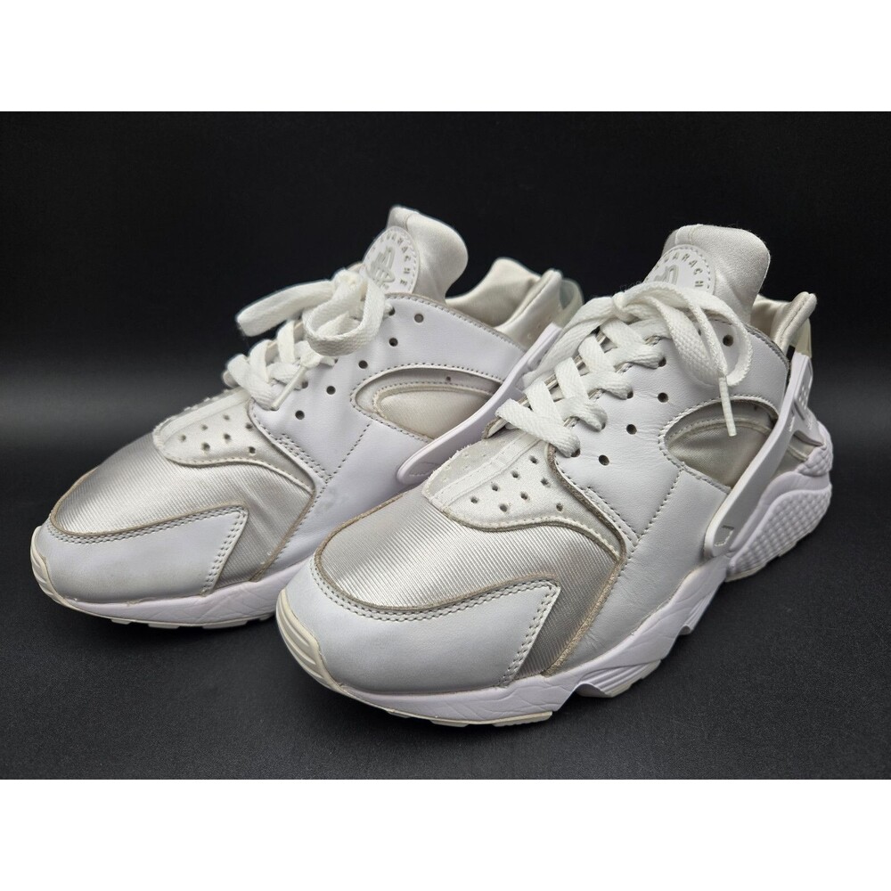 Nike Shoes Womens 10 Air Huarache Triple White DH4439-102 Sneakers